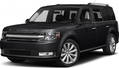 Front three-quarter view with bold grille and boxy design