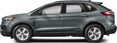 Side profile of a modern SUV with sleek body and alloy wheels