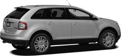 Silver compact SUV side and rear view with chrome alloy wheels.