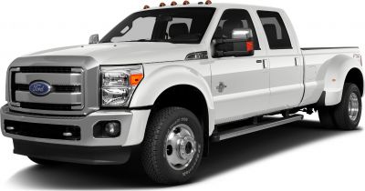 Front view with grille, headlights, and extended wheel arches