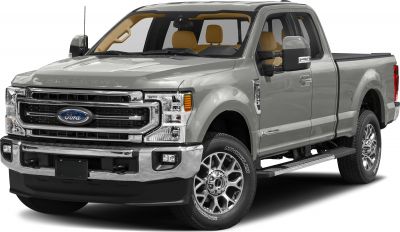 Front angle with chrome grille and rugged tires