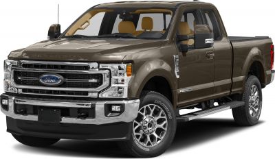 Front-side view of a heavy-duty truck with chrome grille and running boards