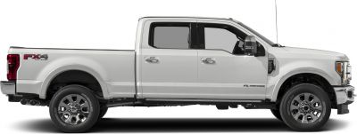 Heavy-duty pickup truck with crew cab and short bed