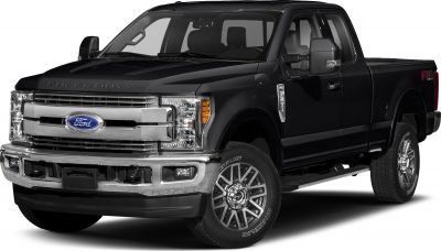 Front-angle of pickup with chrome grille and alloy wheels