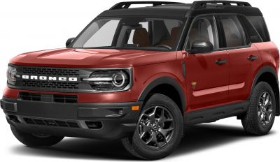 SUV with bold front grille and round LED headlights