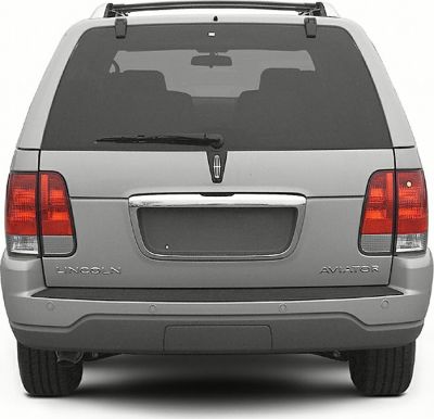 SUV rear view with tailgate, taillights, and windshield wiper