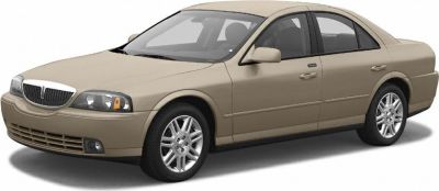 Luxury sedan with classic front grille and alloy wheels