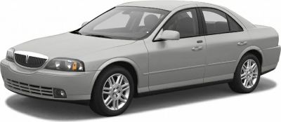 Front side view of a mid-size luxury sedan with alloy wheels