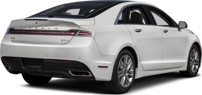 Rear view with LED tail lights and dual exhaust tips