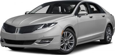 Silver sedan with distinctive front grille and headlights