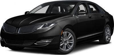 Luxury sedan with distinctive front grille and alloy wheels
