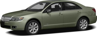 Side profile and front grille of a luxury mid-size sedan