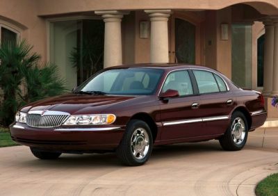 1995 Lincoln Continental IX 3/4 front-left view