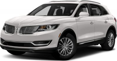 Luxury SUV front grille and LED headlights with side profile