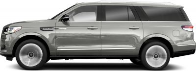 Luxury full-size SUV side profile with tinted windows and large wheels