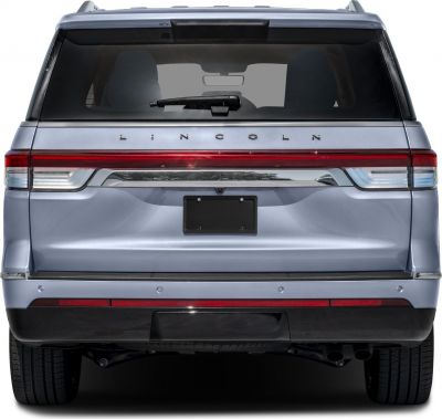 Rear view with integrated LED tail lights and rear window wiper