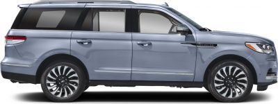 Side profile of a luxury full-size SUV with multi-spoke alloy wheels