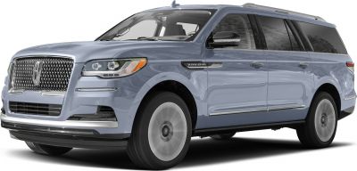 Front grille and side profile of luxury full-size SUV