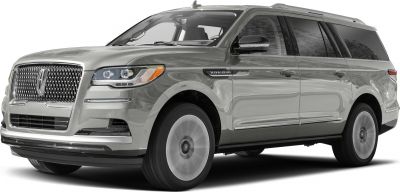Luxury full-size SUV with prominent chrome grille and LED headlights