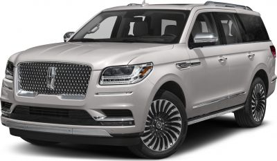 Luxury full-size SUV with distinctive grille and LED headlights