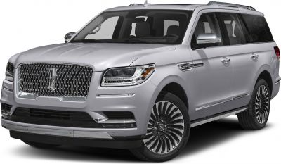 Luxury full-size SUV with distinctive grille and LED headlights