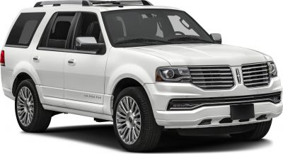 Elegant SUV front grille and alloy wheels in white finish