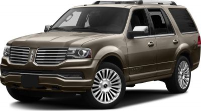 Front and side view of luxury SUV with distinctive grille and alloy wheels