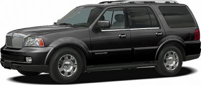 Black SUV with distinctive front grille and side profile