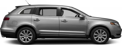 Side profile of luxury SUV with chrome trim and alloy wheels