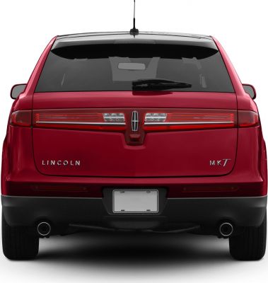 Rear view showcasing distinctive taillights and dual exhaust.