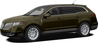 Side profile of luxury SUV with signature grille and sleek design