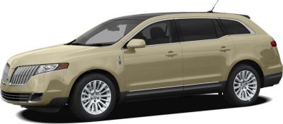 Luxury crossover SUV side profile with distinctive grille and smooth body design.