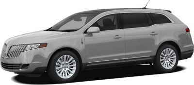 Silver SUV with bold front grille and sleek side profile