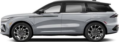 Sleek side profile with luxury SUV wheels and aerodynamic body lines