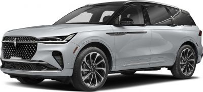 Front grille and dynamic side profile of modern luxury SUV