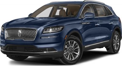 Front grille and LED headlights on luxury SUV.