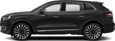 SUV side profile with multi-spoke luxury alloy wheels