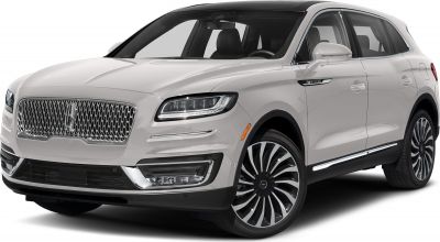 Front-side view featuring grille and LED headlights.