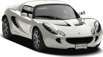 Sleek lightweight two-seater sports coupe with aerodynamic design