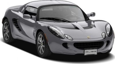Front side view of a sleek, aerodynamic sports car.