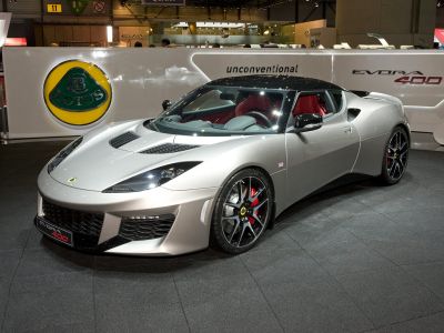 2017 Lotus Evora GT430 3/4 front-left view