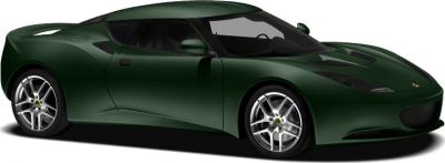 Sleek side profile with alloy wheels and aerodynamic coupe design