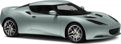 Sleek sports coupe with aerodynamic body and alloy wheels