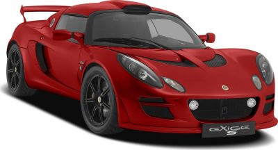 Front view with aerodynamic hood vents and sporty headlights