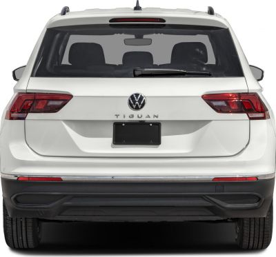 Distinctive rear taillights and rear windshield with wiper