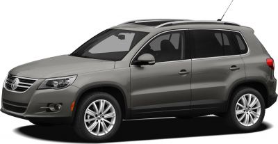 Front and side view of compact SUV with alloy wheels and roof rails