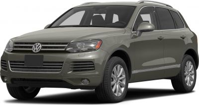 SUV front angle with alloy wheels, roof rails, and grille