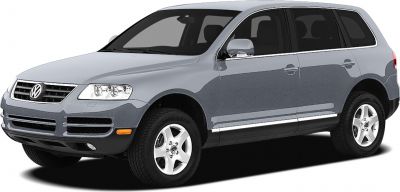 2007 Volkswagen Touareg I (7L, facelift 2006) 3/4 front-left view