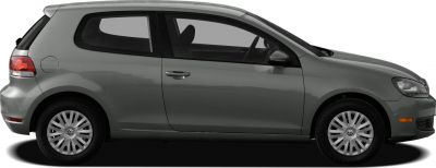 Side view of a 3-door hatchback with alloy wheels