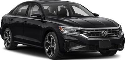 Sleek front grille and stylish alloy wheels on a black sedan